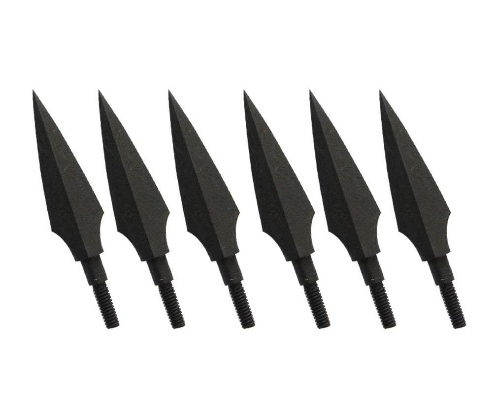 6pcs 150 Grain Broadheads Screw in Arrow Heads Tips Arrow Points Archery Hunting