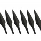 6pcs 150 Grain Broadheads Screw in Arrow Heads Tips Arrow Points Archery Hunting