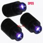 3pcs Compound Bow Fiber Optic LED Bow Sight Light 3/8-32 Thread Universal Light