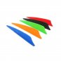 100pcs 3 inch TPU Shield Arrow Vanes Fletching DIY Hunting Archery Arrow
