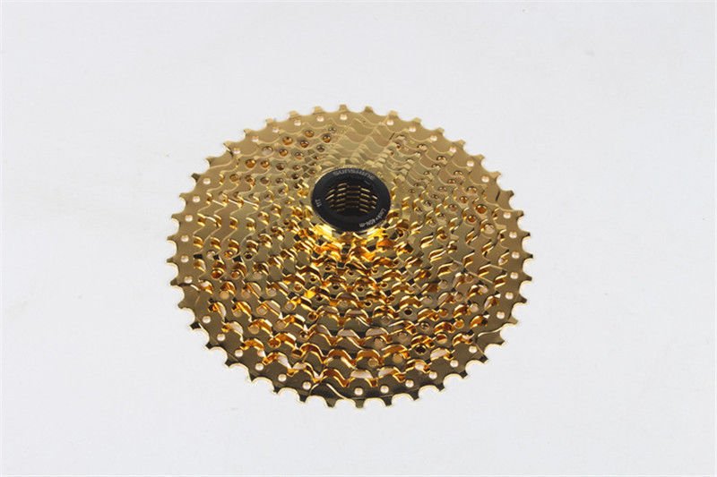 Gold Sunshine MTB Bike 10 Speed Flywheel 11-42T Bike cassette Cycling Freewheels
