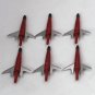 5x Hunting Archery Broadeheads 100 Grain Animal Killer Shooting Tips Head Points