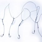 Sharphook With 5 Small Hooks String Fishing String Hook Fishing Tackle Size 11#