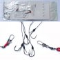 Sharphook With 5 Small Hooks String Fishing String Hook Fishing Tackle Size 11#