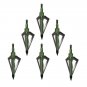 5pcs 3 Blades Broadhead 2.8 Inch 125 Grain Hunting Points with Screw Thread