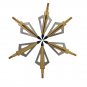 5pcs 3 Blades Broadhead 2.8 Inch 125 Grain Hunting Points with Screw Thread