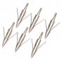 6pcs New Outdoor 300 Grain Fishing Fish Hunting Steel Arrow Head Broadhead