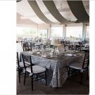 On Sale!! 120cmx180cm Silver Sequin Table Cloth For Wedding/Event/Party/Banquet