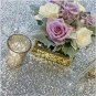 On Sale!! 120cmx180cm Silver Sequin Table Cloth For Wedding/Event/Party/Banquet