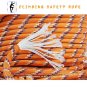 Climbing 16ft 9mm Double Braid Pre Cut Accessory Cord Rope Fluorescent
