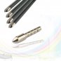 12pcs 100Grains Archery Arrowhead Insert Bullet point for ID 4.2mm OD6.0mm arrow