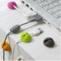 12 x Cable Clips w/ Back Adhesive Cord Management Organizer Desktop Cable Holder