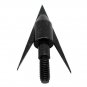 4PCS 150 Grain Fixed Blade Barbed Fishing Arrows Broadhead Hunting Points Tips