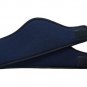 Ear Warmer Winter Head Band Polar Fleece Ski Ear Muff Stretch Spandex Navy