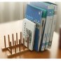 Dish Drainer Wooden Chrome Wire Dinner Plates Organizer Rack Stand Holder