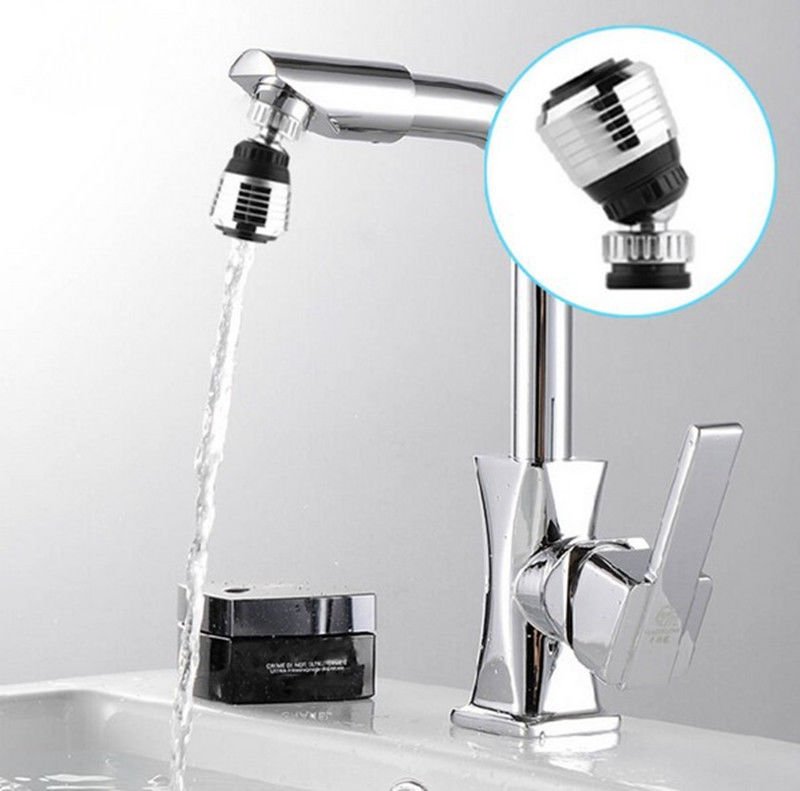 NEW 360Rotate Faucet Nozzle Filter Water Saving Tap Diffuser Kitchen
