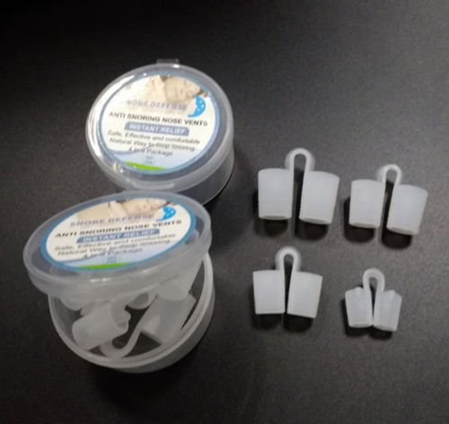 4pcs Anti Snoring Stopper Nasal Dilators Apnea Aid Device Nose Clip Easy Sleep