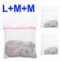 Details about 3 x Zipped Laundry Washing Mesh Bags Net Socks Underwear Wash 1