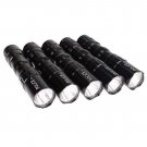 5Pcs Black Portable Ultra Bright 3W Police Waterproof LED Mini Flashlight Torch