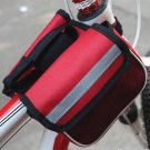 Sport Double-Saddle Bicycle Cycling Bike Frame Pannier Front Tube Bag Pouch Case