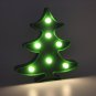 22CM Marquee 3D Night Light Battery Christmas Tree LED Lamp Wall Decor Baby Gift