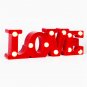 Romantic Decorative WALL Lamp 3D LOVE Marquee Letter LED Night Light Home Decor