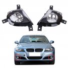 Front Bumper Replace Clear Fog Lights Lamps Pair For BMW E90 E91 328i 335i 09-11
