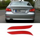 For BMW 2003-2007 5-Series E60 E61 Pair Rear Bumper Reflector Lights Left Right