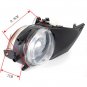PAIR FOR 2001-2003 BMW E39 OEM FRONT BUMPER REPLACEMENT CLEAR FOG LIGHTS LAMPS