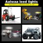 2Pcs 18W 7inch Cree Led Work Light Bar Flood Suv Boat Driving Lamp Offroad 4WD