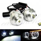 Pair For BMW E60 E61 LCI Facelift -Xenon White LED Angel Eyes 10W CREE XML Bulbs