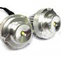 Pair For BMW E60 E61 LCI Facelift -Xenon White LED Angel Eyes 10W CREE XML Bulbs