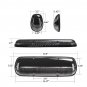 3x Smoke Cab Maker Roof Running Amber LED Lights For Chevy Silverado/GMC Sierra
