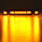3x Smoke Cab Maker Roof Running Amber LED Lights For Chevy Silverado/GMC Sierra