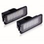 2 pcs LED Number License Plate Light Lamp For VW GOLF MK4 MK5 Seat Error Free