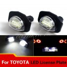 Error Free LED Number License Plate Light Lamps For Toyota Alphard Corolla Scion