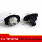 Error Free LED Number License Plate Light Lamps For Toyota Alphard Corolla Scion
