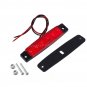 30X 12/24V 6 LED Red+White+Yellow Truck Trailer Bus Side Marker Indicators Light