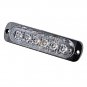 Amber 6 LED 18W Bar Car Truck Strobe Flash Emergency Warning Light Lamp 12V-24V