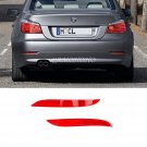 For BMW 2008-2010 5-Series E60 E61 Pair Rear Bumper Reflector Lights Left Right