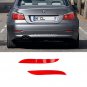 For BMW 2008-2010 5-Series E60 E61 Pair Rear Bumper Reflector Lights Left Right