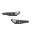 For 2002-2005 BMW E46 3-Series Smoke Lens LED Side Marker Lights Signal Lamps