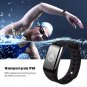 Smart Watches Bracelet Heart Rate Blood Pressure Pulse Monitor Fitness Pedometer
