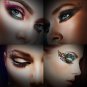Hallowmas Waterproof Temporary Eye Tattoo stickers Eyeshadow Eyeliner Stickers