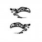 Hallowmas Waterproof Temporary Eye Tattoo stickers Eyeshadow Eyeliner Stickers