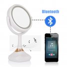 5X Magnification Double-sided Mirror Bluetooth Audio Music Speakerphone USB USA