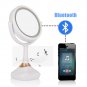 5X Magnification Double-sided Mirror Bluetooth Audio Music Speakerphone USB USA