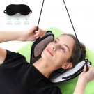 Head Hammock for Neck Pain Relief Neck Traction Massager Device+Sleeping Eyepad