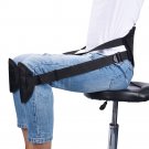 Back Support Belt Pad Sitting Posture Corrector Lumbar Waist Knee Brace Strap US