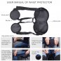 Back Support Belt Pad Sitting Posture Corrector Lumbar Waist Knee Brace Strap US